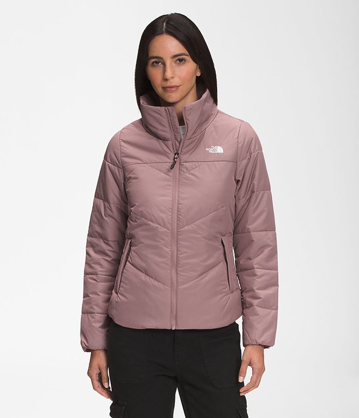 The North Face Puffer Jacket Explore Farther Light Purple - Womens - Thailand NFZLI-7192